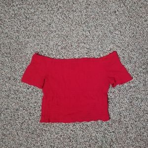 Off Shoulder Crop Top ‼
